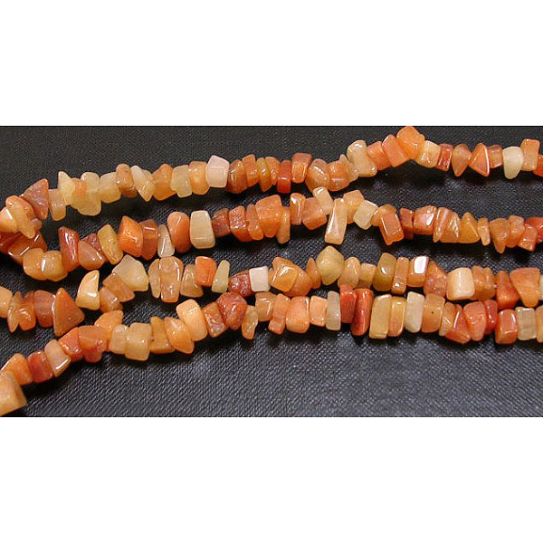 PandaHall Natural Red Aventurine Chips Beads Strands, 5~8mm, Hole: 0.3mm, about 32~32.5 inch Red Aventurine Chip Orange
PandaHall Natural Red Aventurine Chips Beads Strands, 5~8mm, Hole: 0.3mm, about 32~32.5 inch Red Aventurine Chip Orange