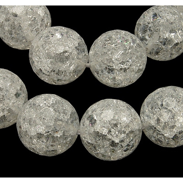 PandaHall Synthetic Crackle Quartz Beads Strands, 128 Facets, Round, White, 14mm, Hole: 1mm, about 28pcs/strand, 16 inch Crackle Quartz...
PandaHall Synthetic Crackle Quartz Beads Strands, 128 Facets, Round, White, 14mm, Hole: 1mm, about 28pcs/strand, 16 inch Crackle Quartz...