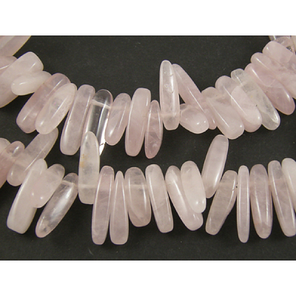 PandaHall Natural Rose Quartz Nuggets Beads Strands, 12~22x5~7mm, Hole: 1mm, 16 inch Rose Quartz Nuggets Pink
PandaHall Natural Rose Quartz Nuggets Beads Strands, 12~22x5~7mm, Hole: 1mm, 16 inch Rose Quartz Nuggets Pink