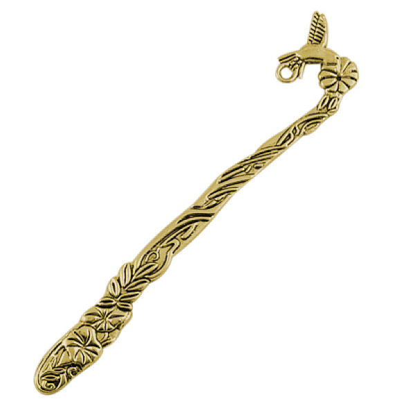 PandaHall Tibetan Style Alloy Bookmarks, Lead Free and Cadmium Free, Antique Golden, 123x20x4mm, Hole: 3mm Alloy
PandaHall Tibetan Style Alloy Bookmarks, Lead Free and Cadmium Free, Antique Golden, 123x20x4mm, Hole: 3mm Alloy