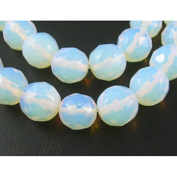 PandaHall Opalite Beads Strands, Faceted Round, 10mm, Hole: 1.2mm, about 39pcs/strand, 15 inch Opalite Round
PandaHall Opalite Beads Strands, Faceted Round, 10mm, Hole: 1.2mm, about 39pcs/strand, 15 inch Opalite Round