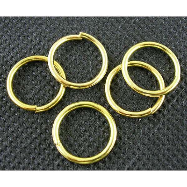 PandaHall Iron Jump Rings, Open Jump Rings, Cadmium Free & Lead Free, Golden Color, 16x1.4mm, Inner Diameter: 13.2mm, about 1620pcs/1000g...
PandaHall Iron Jump Rings, Open Jump Rings, Cadmium Free & Lead Free, Golden Color, 16x1.4mm, Inner Diameter: 13.2mm, about 1620pcs/1000g...