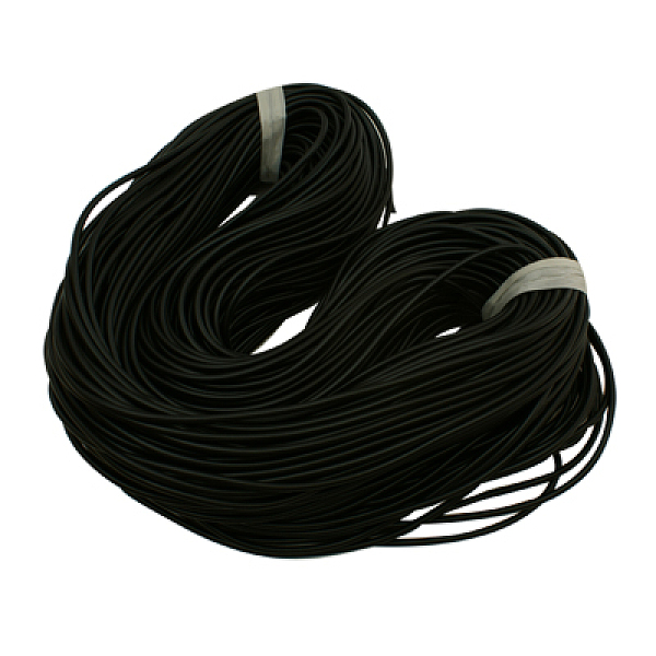 PandaHall Solid Synthetic Rubber Beading Cord, Black, Round, No Hole, Black, 2.0mm, about 202.31 yards(185m)/1000g PVC Black
PandaHall Solid Synthetic Rubber Beading Cord, Black, Round, No Hole, Black, 2.0mm, about 202.31 yards(185m)/1000g PVC Black