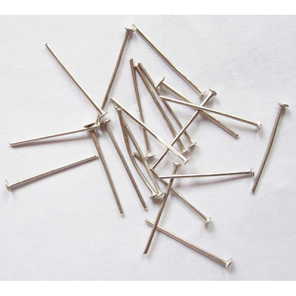 PandaHall Iron Flat Head Pins, Cadmium Free & Lead Free, Platinum, 38x0.75~0.8mm, about 6600pcs/1000g Iron
PandaHall Iron Flat Head Pins, Cadmium Free & Lead Free, Platinum, 38x0.75~0.8mm, about 6600pcs/1000g Iron