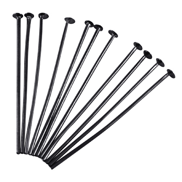 PandaHall Iron Flat Head Pins, Cadmium Free & Lead Free, Gunmetal, Size: about 4.0cm long, 0.75~0.8mm thick, head: 2mm, about 5290pcs/1000g...
PandaHall Iron Flat Head Pins, Cadmium Free & Lead Free, Gunmetal, Size: about 4.0cm long, 0.75~0.8mm thick, head: 2mm, about 5290pcs/1000g...
