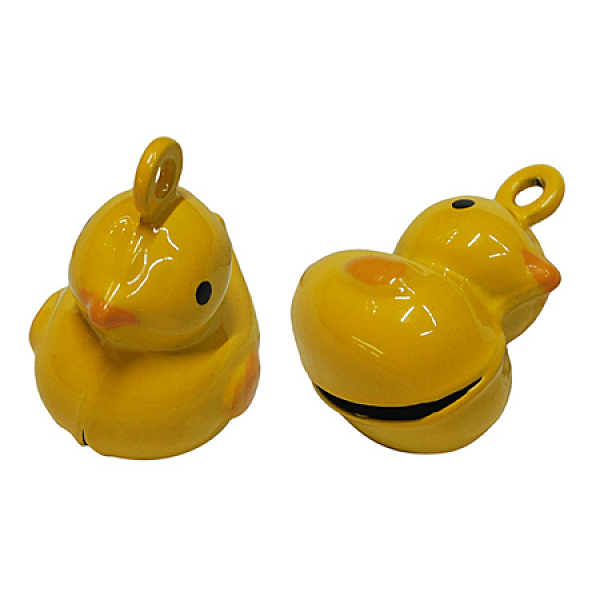 PandaHall Brass Bell Pendants, with Enamel, Duck, Yellow, 21x16.5x15mm, Hole: 2mm Brass+Enamel Duck Yellow
PandaHall Brass Bell Pendants, with Enamel, Duck, Yellow, 21x16.5x15mm, Hole: 2mm Brass+Enamel Duck Yellow
