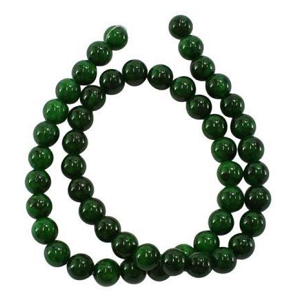 PandaHall Dyed Natural Yellow Jade Beads, Dark Green, Round, about 10mm in diameter, hole: 1mm, about 40 pcs/strand, 16 inch Yellow Jade...
PandaHall Dyed Natural Yellow Jade Beads, Dark Green, Round, about 10mm in diameter, hole: 1mm, about 40 pcs/strand, 16 inch Yellow Jade...