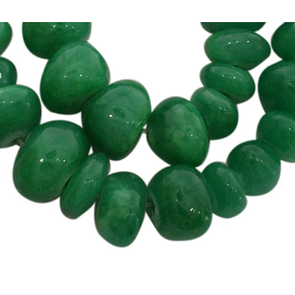 PandaHall Dyed Natural Yellow Jade Beads, Sea Green, about 7~10mm wide, 8~12mm long, hole: 1mm, about 160pcs/strand, 34 inch Yellow Jade...
PandaHall Dyed Natural Yellow Jade Beads, Sea Green, about 7~10mm wide, 8~12mm long, hole: 1mm, about 160pcs/strand, 34 inch Yellow Jade...
