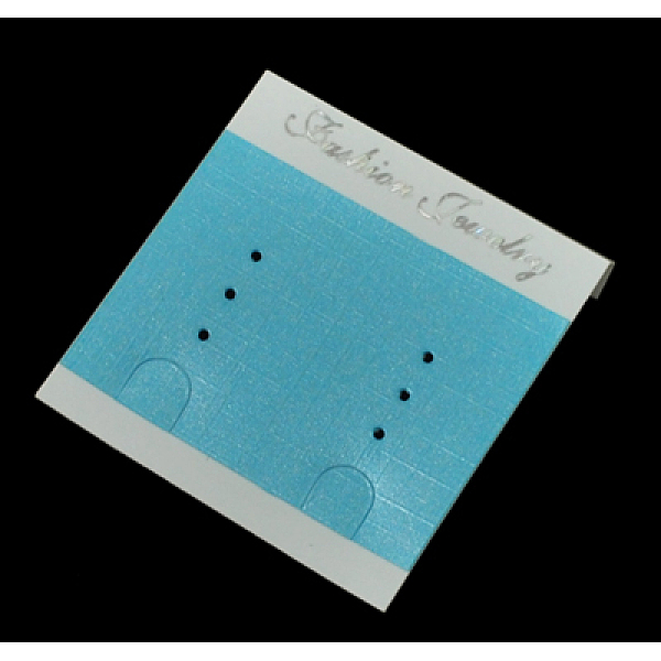 PandaHall Plastic Display Card, used for Necklace, earring, Bracelet, Pendant and Barrette, about 50mm long, 50mm wide Plastic Rectangle..., Blue
PandaHall Plastic Display Card, used for Necklace, earring, Bracelet, Pendant and Barrette, about 50mm long, 50mm wide Plastic Rectangle..., Blue