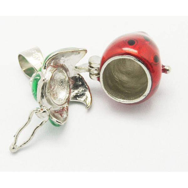 PandaHall Brass Prayer Box Pendants, Enamel, Strawberry, Platinum Color, FireBrick, Size: about 20mm long, 13mm wide, 15mm thick, hole: 4mm..., Red
PandaHall Brass Prayer Box Pendants, Enamel, Strawberry, Platinum Color, FireBrick, Size: about 20mm long, 13mm wide, 15mm thick, hole: 4mm..., Red