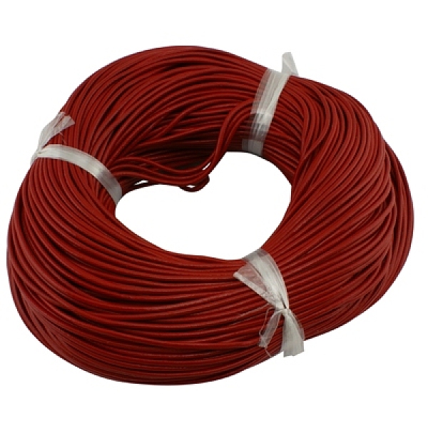 PandaHall Cowhide Leather Cord, Leather Jewelry Cord, Jewelry DIY Making Material, Round, Dyed, Red, 2mm Cowhide Round Red
PandaHall Cowhide Leather Cord, Leather Jewelry Cord, Jewelry DIY Making Material, Round, Dyed, Red, 2mm Cowhide Round Red
