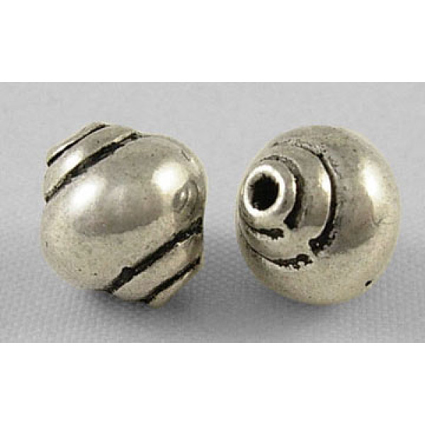 PandaHall Tibetan Style Alloy Beads, Barrel, Lead Free & Cadmium Free, Antique Silver, 8.5x8mm, Hole: 1mm Alloy Barrel
PandaHall Tibetan Style Alloy Beads, Barrel, Lead Free & Cadmium Free, Antique Silver, 8.5x8mm, Hole: 1mm Alloy Barrel