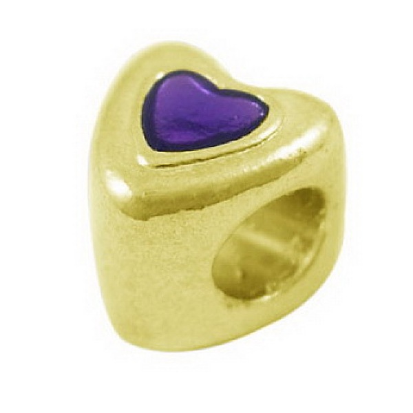 PandaHall Metal Alloy European Beads, Mother's Day Gifts Making, Lead Free and Cadmium Free & Nickel Free, Heart, Golden, about 9mm long...
PandaHall Metal Alloy European Beads, Mother's Day Gifts Making, Lead Free and Cadmium Free & Nickel Free, Heart, Golden, about 9mm long...