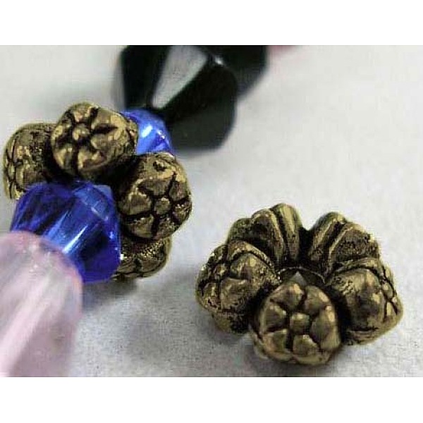 PandaHall Tibetan Style Spacer Beads, Metal Alloy Beads, Cadmium Free & Nickel Free & Lead Free, Antique Bronze, Size: about 7.5mm in...
PandaHall Tibetan Style Spacer Beads, Metal Alloy Beads, Cadmium Free & Nickel Free & Lead Free, Antique Bronze, Size: about 7.5mm in...