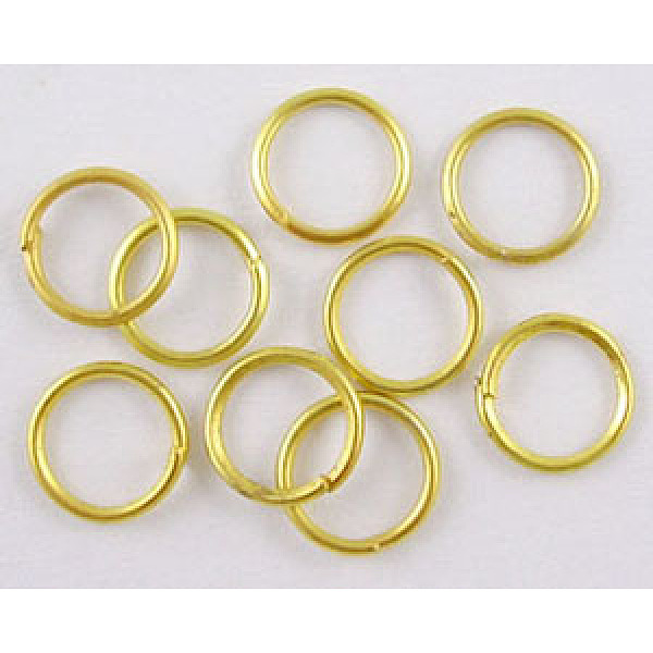 PandaHall Iron Open Jump Rings, Nickel Free, Golden, 5x0.7mm, 21 Gauge, 5x0.7mm, Inner Diameter: 3.6mm, about 22000pcs/1000g Iron
PandaHall Iron Open Jump Rings, Nickel Free, Golden, 5x0.7mm, 21 Gauge, 5x0.7mm, Inner Diameter: 3.6mm, about 22000pcs/1000g Iron