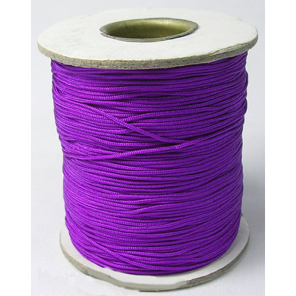 PandaHall Nylon Thread, Dark Orchid, about 0.8mm in diameter, about 120m/roll Nylon
PandaHall Nylon Thread, Dark Orchid, about 0.8mm in diameter, about 120m/roll Nylon