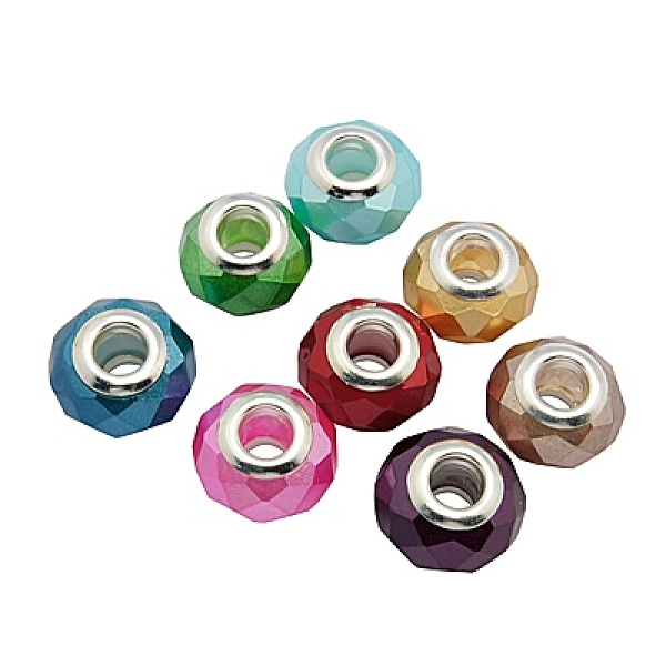 PandaHall Trumpet Shell European Beads, Brass Core, Rondelle, Mixed Color, 15x10mm, Hole: 5mm Shell+Brass Core Rondelle Multicolor
PandaHall Trumpet Shell European Beads, Brass Core, Rondelle, Mixed Color, 15x10mm, Hole: 5mm Shell+Brass Core Rondelle Multicolor