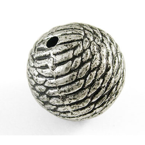 PandaHall Antique Acrylic Beads, Ball, Antique Silver Plated Color, 20mm in diameter, 20mm thick, hole: 3mm, 120pcs/500g Acrylic Round...
PandaHall Antique Acrylic Beads, Ball, Antique Silver Plated Color, 20mm in diameter, 20mm thick, hole: 3mm, 120pcs/500g Acrylic Round...