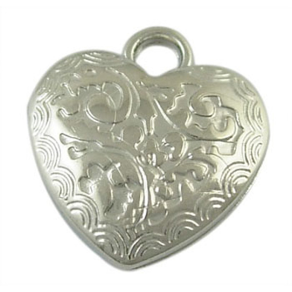 PandaHall CCB Plastic Pendants, Heart, Nickel Color, about 20mm long, 18mm wide, 6mm thick, hole: 3mm Plastic Heart
PandaHall CCB Plastic Pendants, Heart, Nickel Color, about 20mm long, 18mm wide, 6mm thick, hole: 3mm Plastic Heart