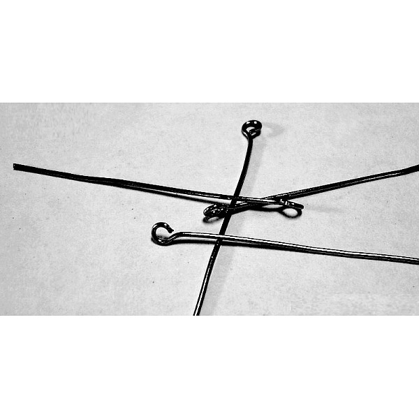 PandaHall Iron Eye Pin, Cadmium Free & Lead Free, Gunmetal, 22x0.7mm, Hole: 2mm, about 5292pcs/441g Iron
PandaHall Iron Eye Pin, Cadmium Free & Lead Free, Gunmetal, 22x0.7mm, Hole: 2mm, about 5292pcs/441g Iron