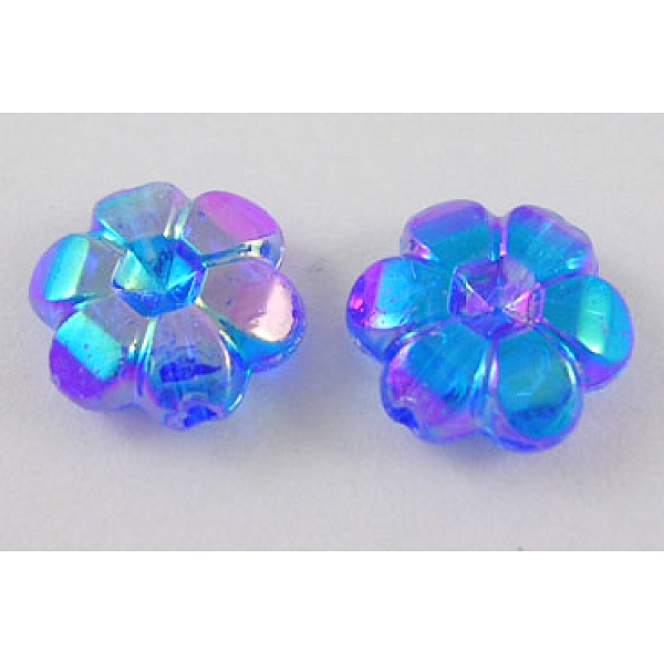 PandaHall Transparent Acrylic Beads, Flower, AB Plated, Blue, 10x4mm, Hole: 1mm, about 2000pcs/500g Acrylic Flower Blue
PandaHall Transparent Acrylic Beads, Flower, AB Plated, Blue, 10x4mm, Hole: 1mm, about 2000pcs/500g Acrylic Flower Blue