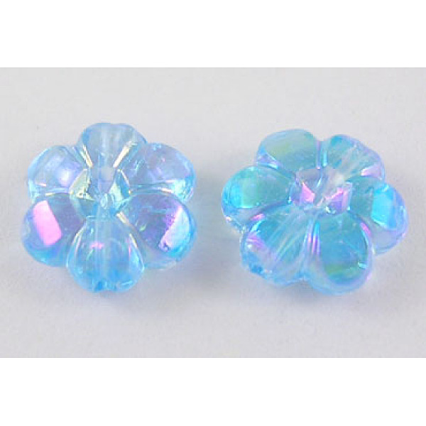 PandaHall Transparent Acrylic Beads, Flower, Cyan, AB, Size: about 10mm wide, 4mm thick, hole: 1mm, about 2000pcs/500g Acrylic Flower Cyan
PandaHall Transparent Acrylic Beads, Flower, Cyan, AB, Size: about 10mm wide, 4mm thick, hole: 1mm, about 2000pcs/500g Acrylic Flower Cyan
