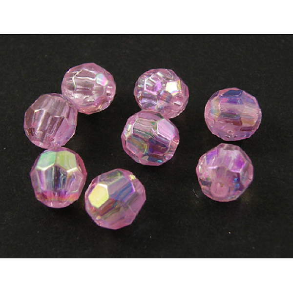 PandaHall Eco-Friendly Transparent Acrylic Beads, Faceted, Round, AB Color, Pink, 6mm, Hole: 1mm, about 5000pcs/500g Acrylic Round Pink
PandaHall Eco-Friendly Transparent Acrylic Beads, Faceted, Round, AB Color, Pink, 6mm, Hole: 1mm, about 5000pcs/500g Acrylic Round Pink