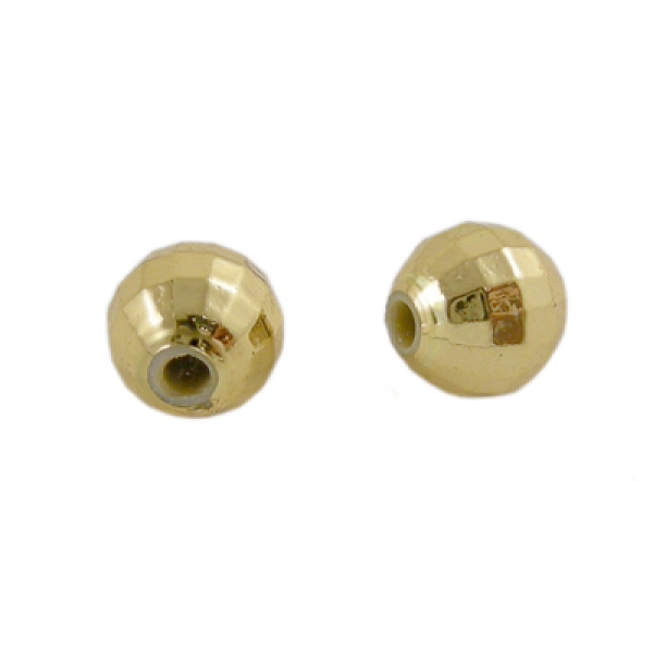 PandaHall Acrylic Beads, Faceted, Round, Golden Plated, about 6mm wide, 6mm long, hole: 1mm, about 5000pcs/500g Acrylic Round Gold
PandaHall Acrylic Beads, Faceted, Round, Golden Plated, about 6mm wide, 6mm long, hole: 1mm, about 5000pcs/500g Acrylic Round Gold