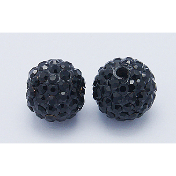 PandaHall Middle East Rhinestone Beads, Polymer Clay Inside, Round, Black, 10mm, PP11(1.7~1.8mm), Hole: 1.5mm Polymer Clay+Glass Rhinestone...
PandaHall Middle East Rhinestone Beads, Polymer Clay Inside, Round, Black, 10mm, PP11(1.7~1.8mm), Hole: 1.5mm Polymer Clay+Glass Rhinestone...