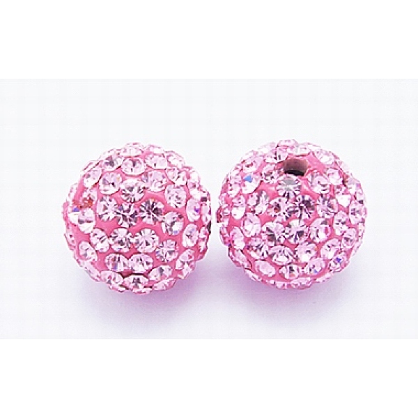 PandaHall Grade A Rhinestone Beads, Pave Disco Ball Beads, Resin and China Clay, Round, Pink, PP9(1.5.~1.6mm), 8mm, Hole: 1mm Polymer...
PandaHall Grade A Rhinestone Beads, Pave Disco Ball Beads, Resin and China Clay, Round, Pink, PP9(1.5.~1.6mm), 8mm, Hole: 1mm Polymer...