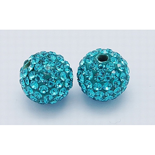 PandaHall Grade A Rhinestone Beads, Pave Disco Ball Beads, Resin and China Clay, Round, Deep Sky Blue, PP11(1.7~1.8mm), 10mm, Hole: 1.5mm...
PandaHall Grade A Rhinestone Beads, Pave Disco Ball Beads, Resin and China Clay, Round, Deep Sky Blue, PP11(1.7~1.8mm), 10mm, Hole: 1.5mm...