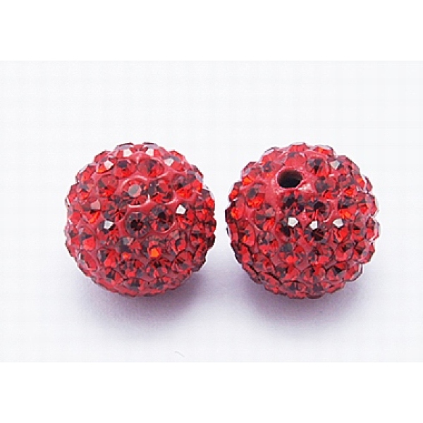 PandaHall Grade A Rhinestone Beads, Pave Disco Ball Beads, Resin and China Clay, Round, Red, PP11(1.7~1.8mm), 12mm, Hole: 1.5mm Polymer...
PandaHall Grade A Rhinestone Beads, Pave Disco Ball Beads, Resin and China Clay, Round, Red, PP11(1.7~1.8mm), 12mm, Hole: 1.5mm Polymer...