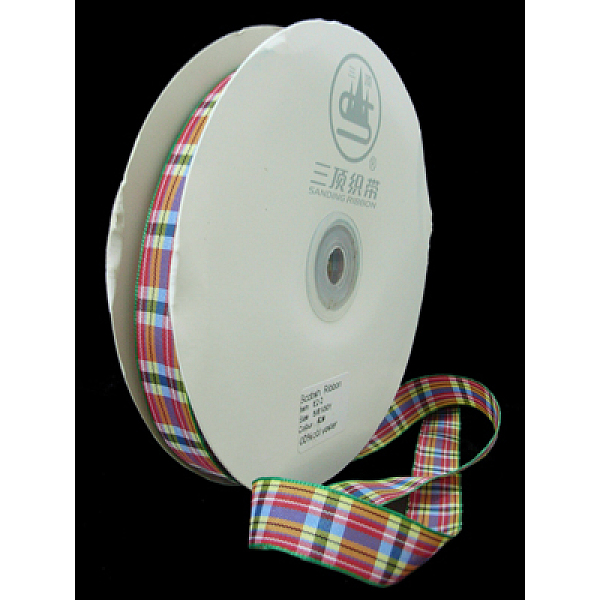 PandaHall Double Face Tartan Ribbon Satin Ribbon, Nylon Ribbon, about 5/8 inch(15mm) wide, 50 yards/roll(45.72m/roll) Nylon Tartan
PandaHall Double Face Tartan Ribbon Satin Ribbon, Nylon Ribbon, about 5/8 inch(15mm) wide, 50 yards/roll(45.72m/roll) Nylon Tartan