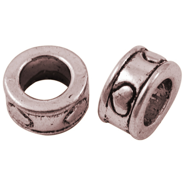 PandaHall Tibetan Style Alloy European Beads, Large Hole Beads, Column, Red Copper, Lead Free & Cadmium Free & Nickel Free, 8x4.5mm, Hole...
PandaHall Tibetan Style Alloy European Beads, Large Hole Beads, Column, Red Copper, Lead Free & Cadmium Free & Nickel Free, 8x4.5mm, Hole...
