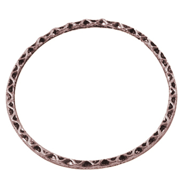 PandaHall Tibetan Style Linking Rings, Circle Frames, Cadmium Free & Nickel Free & Lead Free, Red Copper, 38.5x38.5x2mm Alloy Ring
PandaHall Tibetan Style Linking Rings, Circle Frames, Cadmium Free & Nickel Free & Lead Free, Red Copper, 38.5x38.5x2mm Alloy Ring