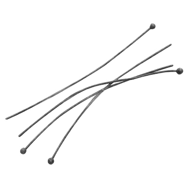 PandaHall Brass Ball Head Pins, Platinum, 20x0.5mm, 24 Gauge, 24 Gauge, Head: 1.5mm Brass
PandaHall Brass Ball Head Pins, Platinum, 20x0.5mm, 24 Gauge, 24 Gauge, Head: 1.5mm Brass