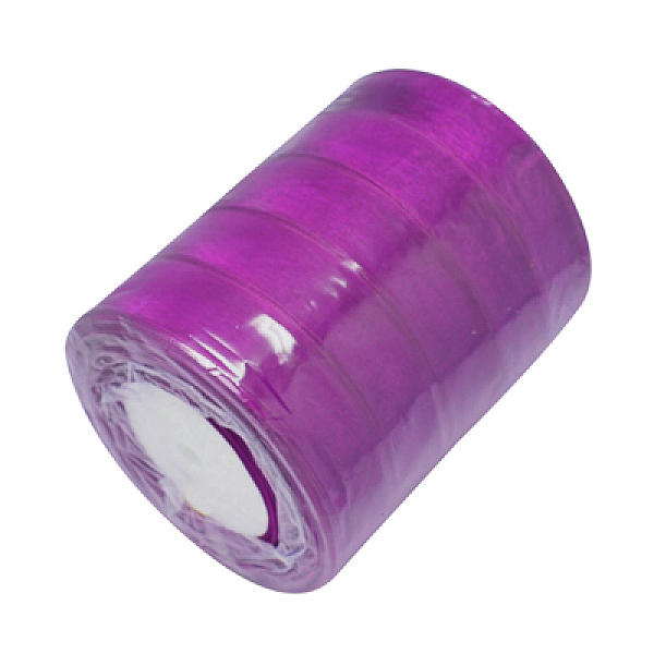 PandaHall Sheer Organza Ribbon, Wide Ribbon for Wedding Decorative, Dark Violet, 3/4 inch(20mm), 25yards(22.86m) Polyester None Purple
PandaHall Sheer Organza Ribbon, Wide Ribbon for Wedding Decorative, Dark Violet, 3/4 inch(20mm), 25yards(22.86m) Polyester None Purple