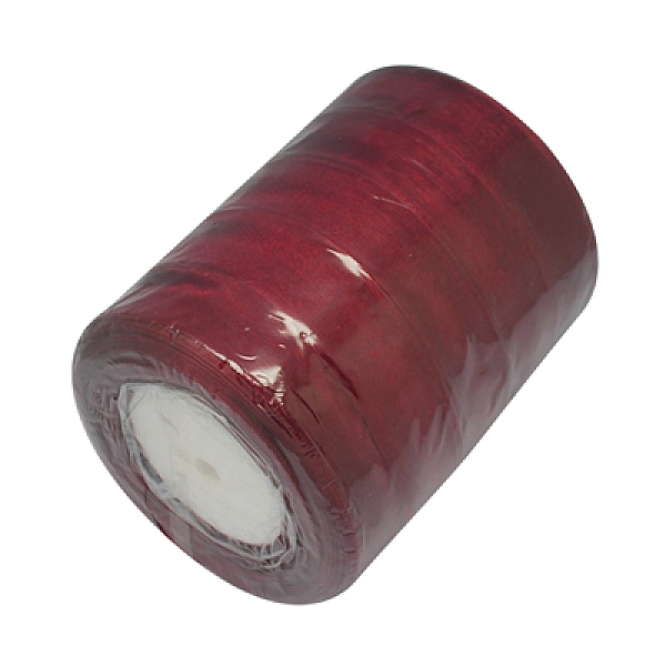 PandaHall Sheer Organza Ribbon, Wide Ribbon for Wedding Decorative, Dark Red, 3/4 inch(20mm), 25yards(22.86m) Polyester None Red
PandaHall Sheer Organza Ribbon, Wide Ribbon for Wedding Decorative, Dark Red, 3/4 inch(20mm), 25yards(22.86m) Polyester None Red