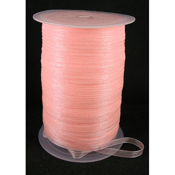 PandaHall Organza Ribbon, Light Salmon, 1/4 inch(6mm), 500yards/Roll(457.2m/Roll) Polyester None Red
PandaHall Organza Ribbon, Light Salmon, 1/4 inch(6mm), 500yards/Roll(457.2m/Roll) Polyester None Red