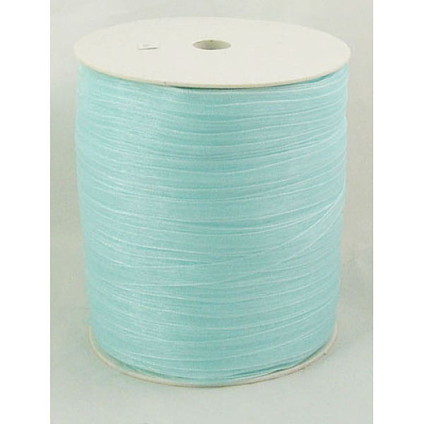 PandaHall Organza Ribbon, Light Cyan, 1/4 inch(6mm), 500yards/Roll(457.2m/Roll) Polyester None Cyan
PandaHall Organza Ribbon, Light Cyan, 1/4 inch(6mm), 500yards/Roll(457.2m/Roll) Polyester None Cyan
