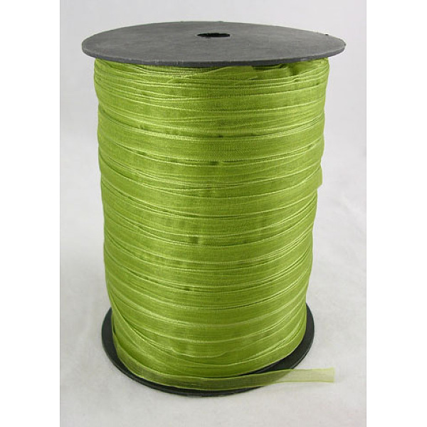 PandaHall Organza Ribbon, Yellow Green, 1/4 inch(6mm), 500yards/Roll(457.2m/Roll) Polyester None Green
PandaHall Organza Ribbon, Yellow Green, 1/4 inch(6mm), 500yards/Roll(457.2m/Roll) Polyester None Green