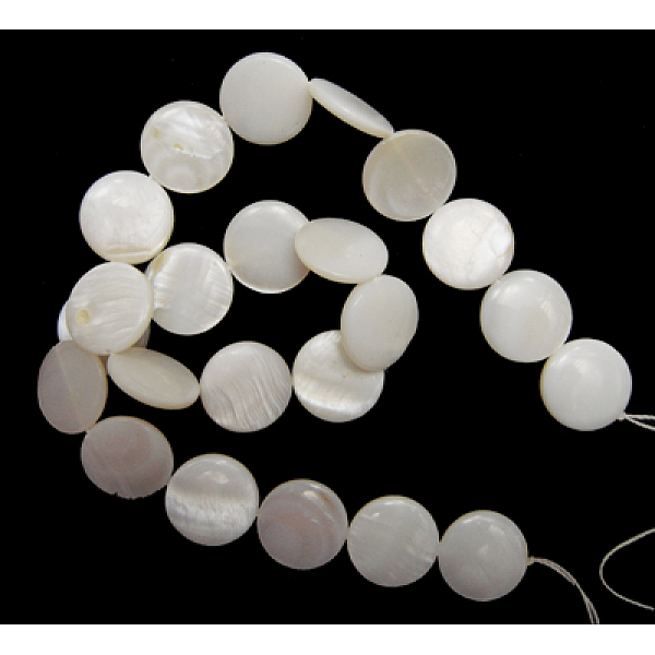 PandaHall Natural Freshwater Shell Beads, Flat Round, White, 12.5mm Freshwater Shell Flat Round White
PandaHall Natural Freshwater Shell Beads, Flat Round, White, 12.5mm Freshwater Shell Flat Round White