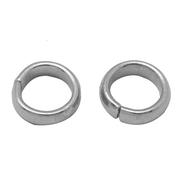 PandaHall 201 Stainless Steel Quick Link Connectors, Linking Rings, Round, Size: about 5~6mm in diameter, about 1~2mm inner diameter, 2mm...
PandaHall 201 Stainless Steel Quick Link Connectors, Linking Rings, Round, Size: about 5~6mm in diameter, about 1~2mm inner diameter, 2mm...
