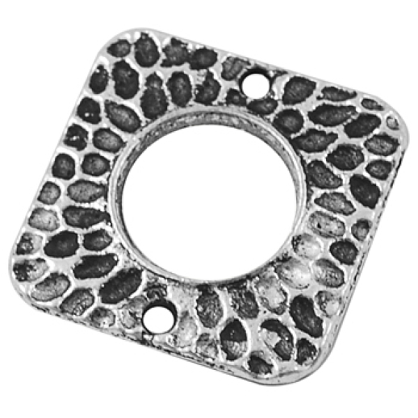 PandaHall Tibetan Style Links/Connectors, Chandelier Components, Lead Free and Cadmium Free, Square, Antique Silver, 18x18x2mm, Hole: 1mm...
PandaHall Tibetan Style Links/Connectors, Chandelier Components, Lead Free and Cadmium Free, Square, Antique Silver, 18x18x2mm, Hole: 1mm...