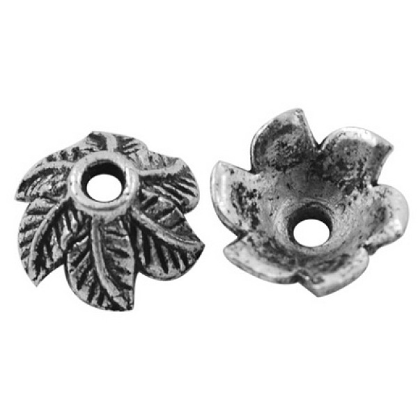 PandaHall Tibetan Style Bead Caps, Cadmium Free & Nickel Free & Lead Free, Antique Silver, 11x10x5mm, Hole: 2mm Alloy
PandaHall Tibetan Style Bead Caps, Cadmium Free & Nickel Free & Lead Free, Antique Silver, 11x10x5mm, Hole: 2mm Alloy