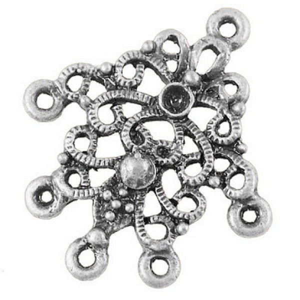 PandaHall Tibetan Style Connectors, Cadmium Free & Nickel Free & Lead Free, Palm, Antique Silver, Size: about 30mm long, 26mm wide, 2mm...
PandaHall Tibetan Style Connectors, Cadmium Free & Nickel Free & Lead Free, Palm, Antique Silver, Size: about 30mm long, 26mm wide, 2mm...