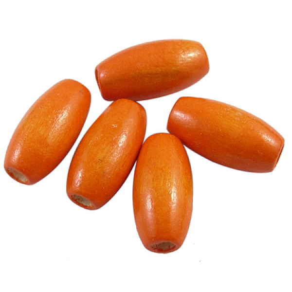 PandaHall Lead Free Natural Wood Beads, Oval, Nice for Children's Day Gift Making, Dyed, Orange, Size: about 8mm wide, 12mm long, hole: 3mm...
PandaHall Lead Free Natural Wood Beads, Oval, Nice for Children's Day Gift Making, Dyed, Orange, Size: about 8mm wide, 12mm long, hole: 3mm...