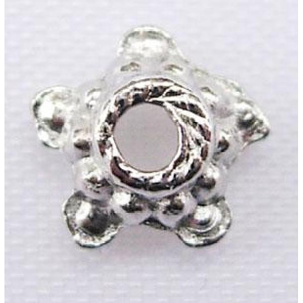 PandaHall Tibet Style Bead Caps, Lead Free & Nickel Free & Cadmium Free, Star, Antique Silver, about 6mm in diameter, 3mm high, Hole: 2mm...
PandaHall Tibet Style Bead Caps, Lead Free & Nickel Free & Cadmium Free, Star, Antique Silver, about 6mm in diameter, 3mm high, Hole: 2mm...