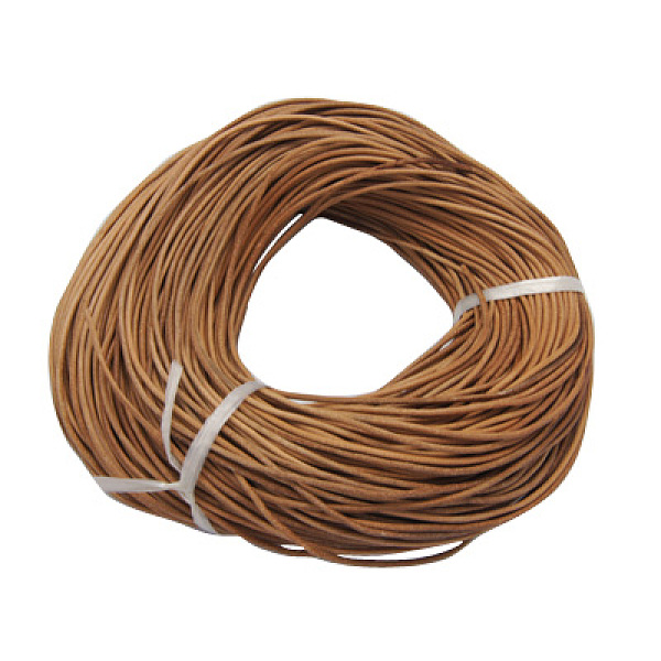 PandaHall Leather Beading Cord, Cowhide Leather, DIY Necklace Making Material, Peru, 4mm, about 109.36 yards(100m)/bundle Cowhide Round..., Brown
PandaHall Leather Beading Cord, Cowhide Leather, DIY Necklace Making Material, Peru, 4mm, about 109.36 yards(100m)/bundle Cowhide Round..., Brown