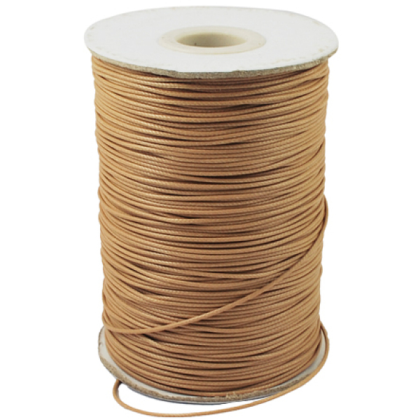 PandaHall Waxed Polyester Cord, Bead Cord, Peru, 0.5mm, about 169.51~174.98 Yards(155~160m)/Roll Waxed Polyester Cord Round Brown
PandaHall Waxed Polyester Cord, Bead Cord, Peru, 0.5mm, about 169.51~174.98 Yards(155~160m)/Roll Waxed Polyester Cord Round Brown